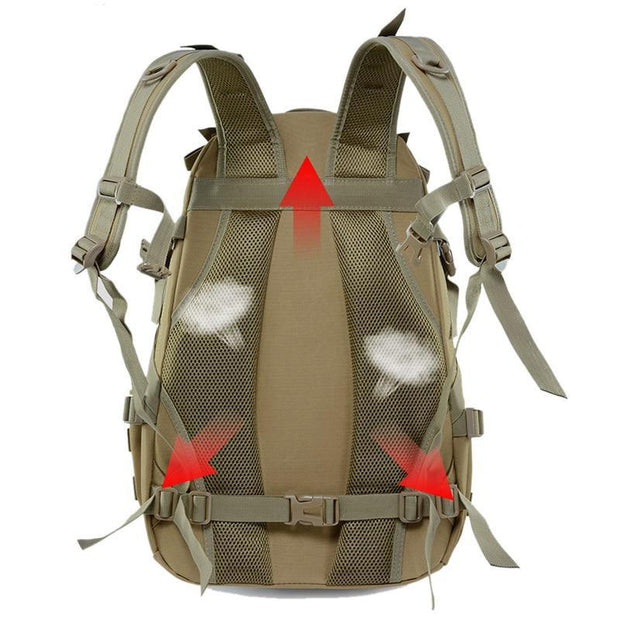 Taktyczny plecak męski na zewnątrz - Wodoodporny, idealny na wycieczki i biwakowanie Men Bags Warschau Fashion