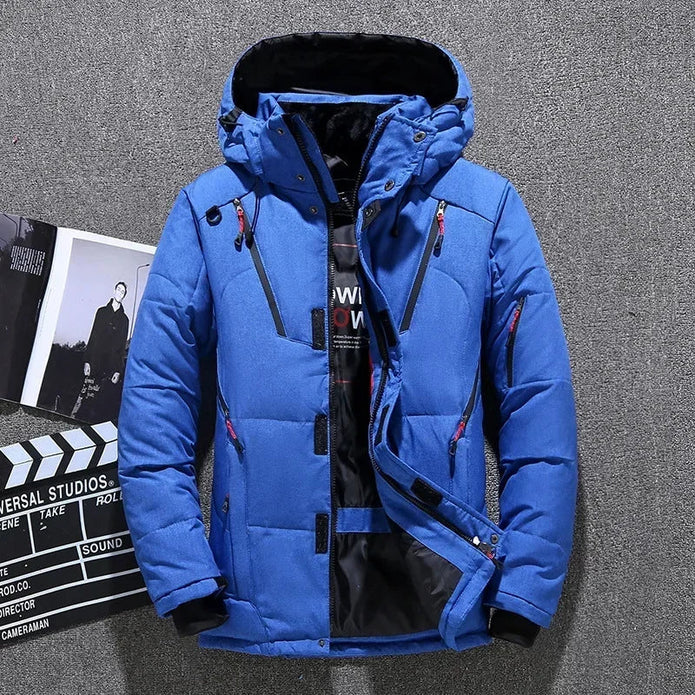 ZAVO - Męski Kombinezon Narciarski Wodoodporny i Izolacyjny Skipak man Warschau Fashion