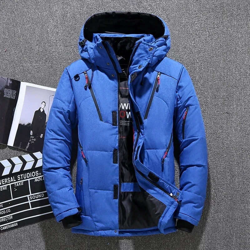 ZAVO - Męski Kombinezon Narciarski Wodoodporny i Izolacyjny Skipak man Warschau Fashion