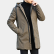 Tommy - Elegancki Męski Długi Płaszcz Fashion Men Jacket Parka Winter Warschau Fashion