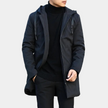 Tommy - Elegancki Męski Długi Płaszcz Fashion Men Jacket Parka Winter Warschau Fashion