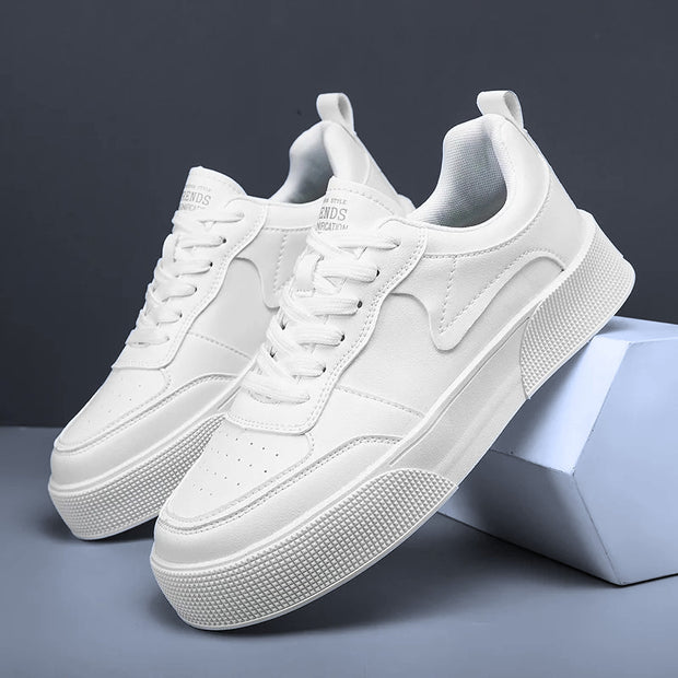 Białe męskie trampki sportowe Men Shoes Warschau Fashion Biały 39