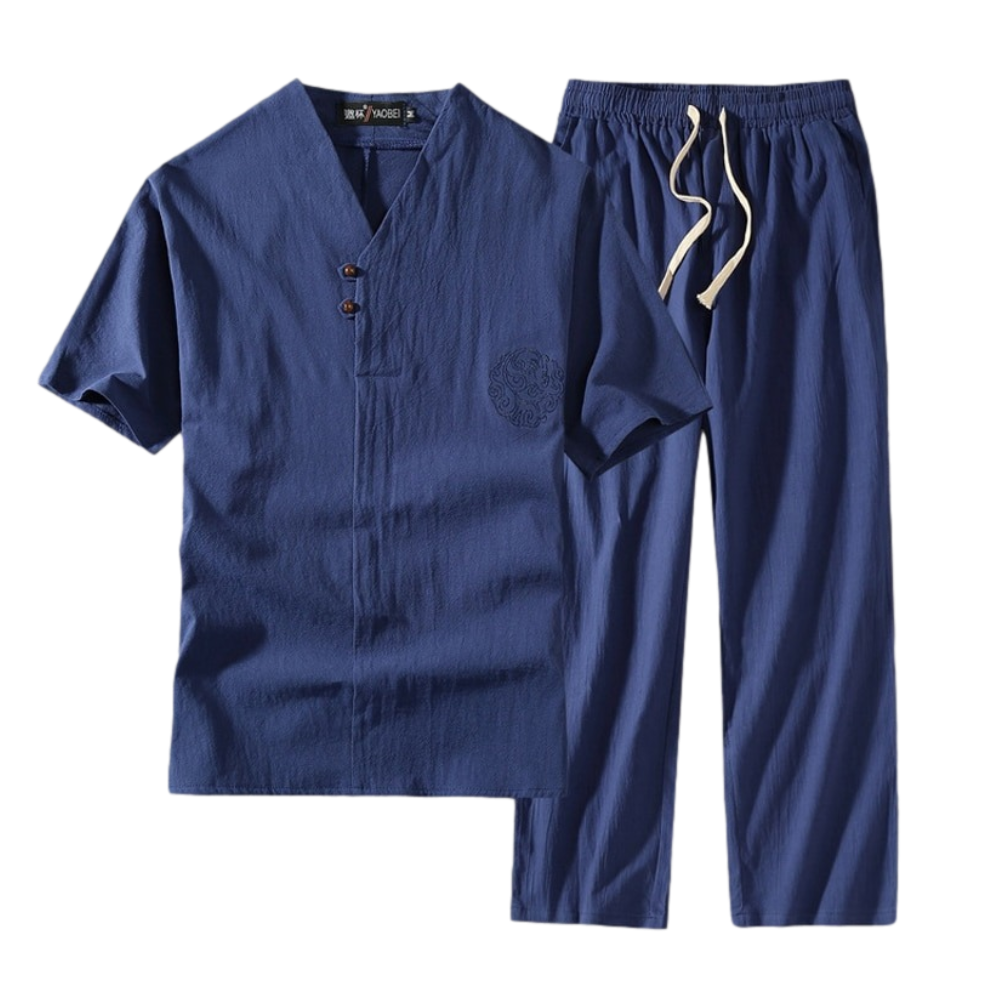 Stylowy męski strój casualowy z premium materiałów