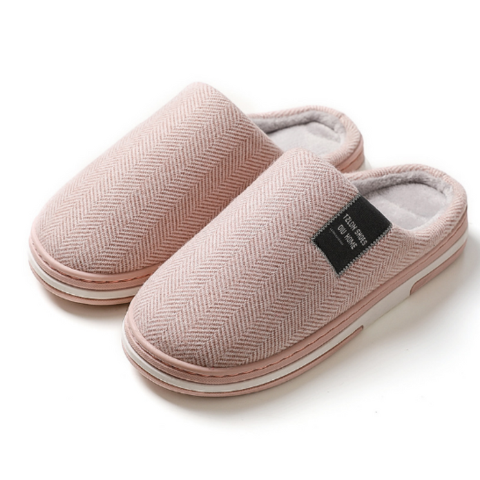 Adelheiz | Komfortowe męskie kapcie Men Slippers Warschau Fashion Różowy 36-37