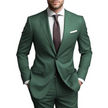 Stylowy Męski Slim Fit Dwuczęściowy Garnitur | Idealny dla Gościa Weselnego
