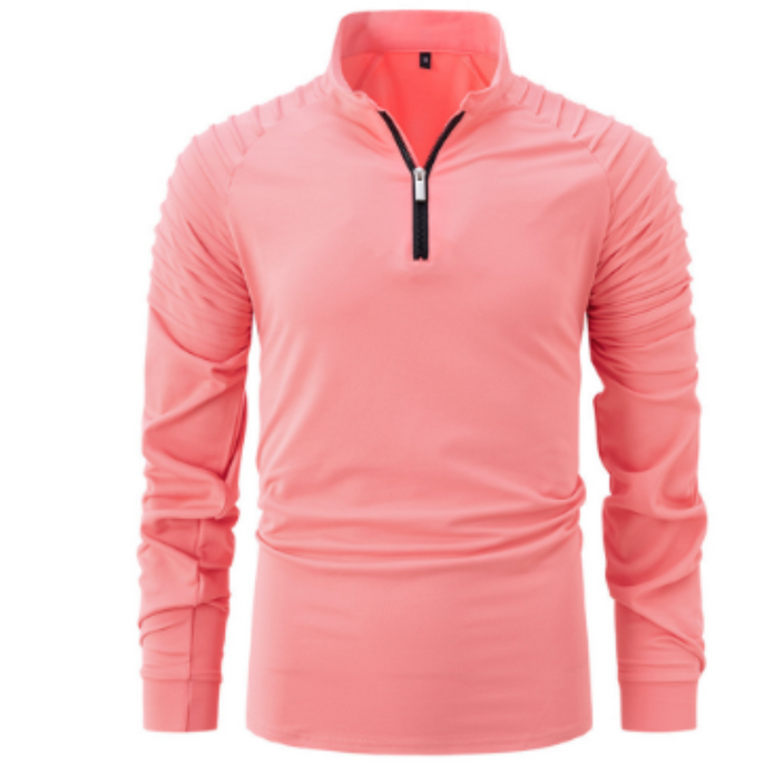 Lysander | Męski Sweter Men Sweaters Warschau Fashion Różowy S
