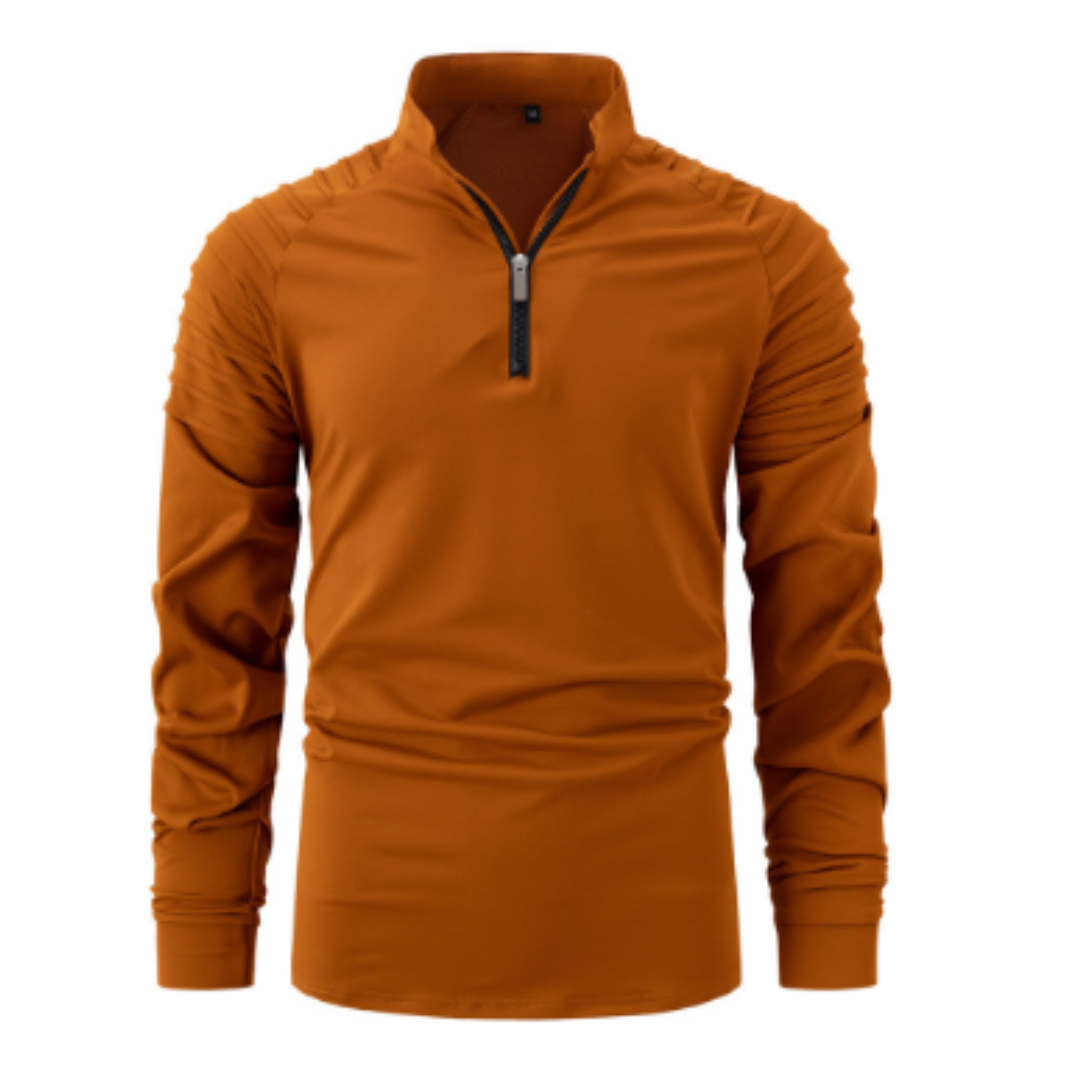 Lysander | Męski Sweter Men Sweaters Warschau Fashion Pomarańczowy S