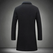 Cuno | Męski Długi Płaszcz Zimowy Men Coat Warschau Fashion