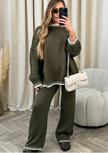 OLIVIA – Elegancki i Komfortowy Zestaw do Relaksu Warschau Fashion Zielony S