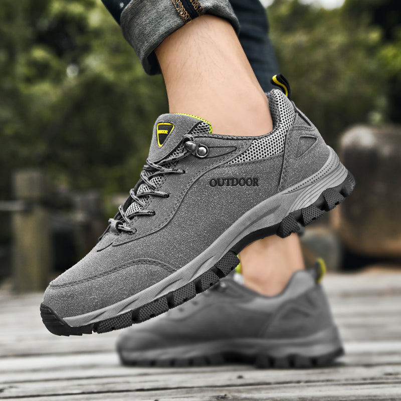 Ergonomiczne Męskie Buty Trekkingowe - Wytrzymałe i Wodoodporne