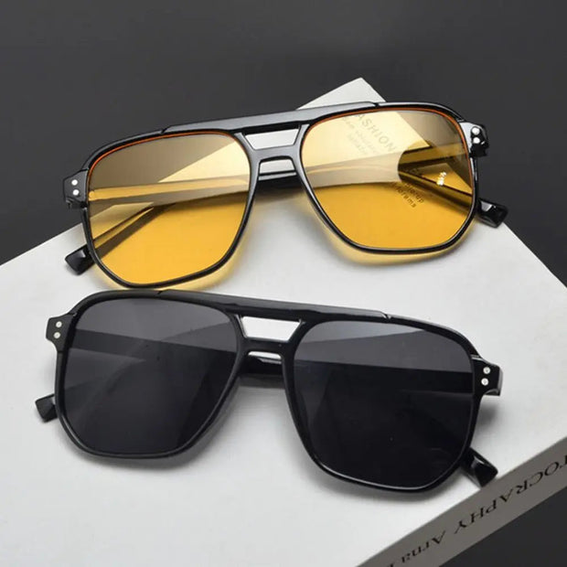 Stylowe męskie okulary przeciwsłoneczne Men Accessories Warschau Fashion