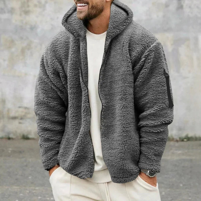 WARSCHAU FASHION – Męska Fleece Kamizelka na Zimowe Dni
