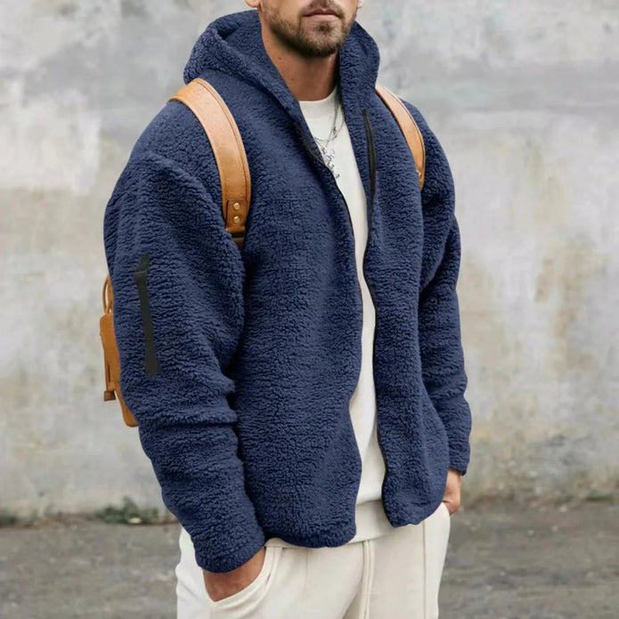 WARSCHAU FASHION – Męska Fleece Kamizelka na Zimowe Dni