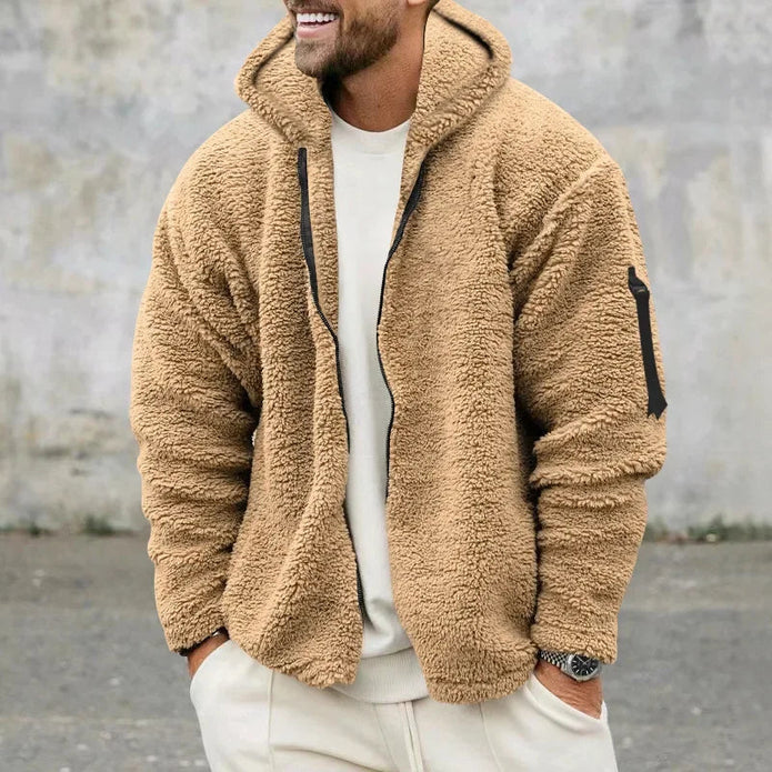 WARSCHAU FASHION – Męska Fleece Kamizelka na Zimowe Dni