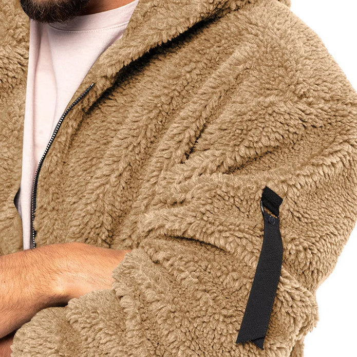 WARSCHAU FASHION – Męska Fleece Kamizelka na Zimowe Dni