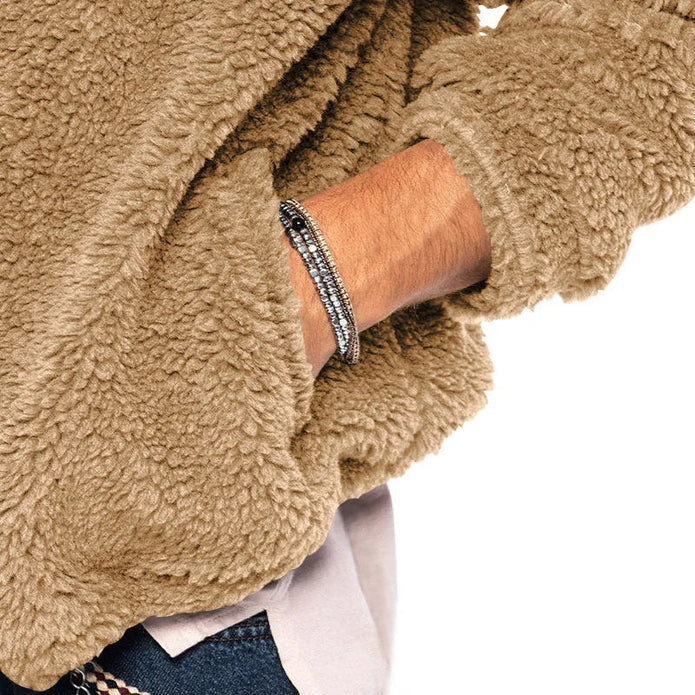 WARSCHAU FASHION – Męska Fleece Kamizelka na Zimowe Dni
