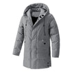 Thao | Stylowa, luźna kurtka przeciwdeszczowa z długim rękawem dla mężczyzn Men Jackets Warschau Fashion Szary M