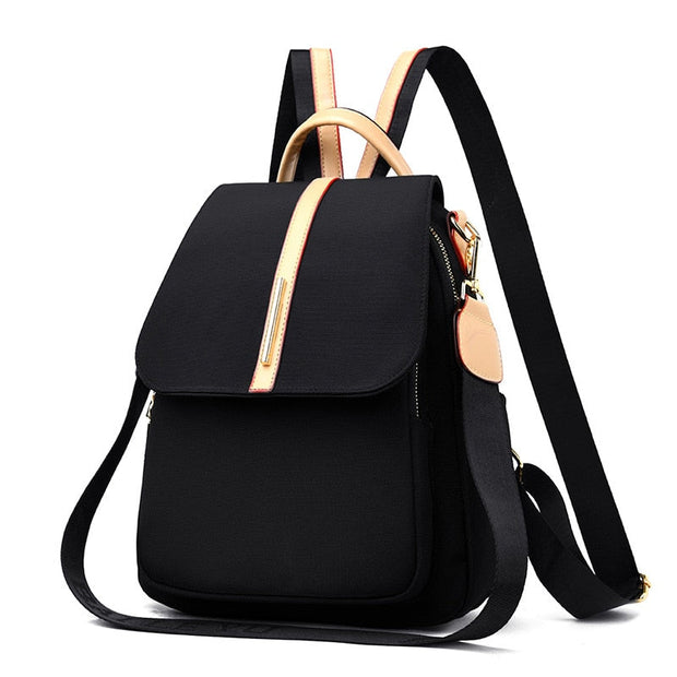 Wodoodporny plecak damski - elegancki plecak szkolny z obszerną przestrzenią na rzeczy women bags Warschau Fashion