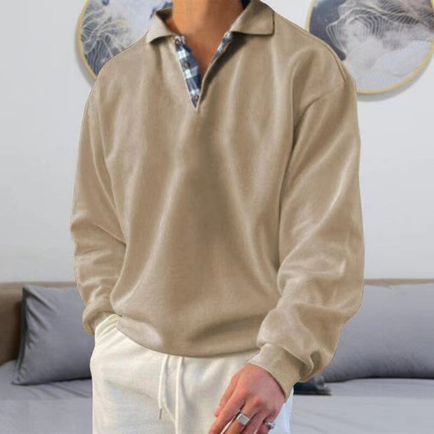 Benedikt | Męski Sweter Men Sweaters Warschau Fashion Beżowy M