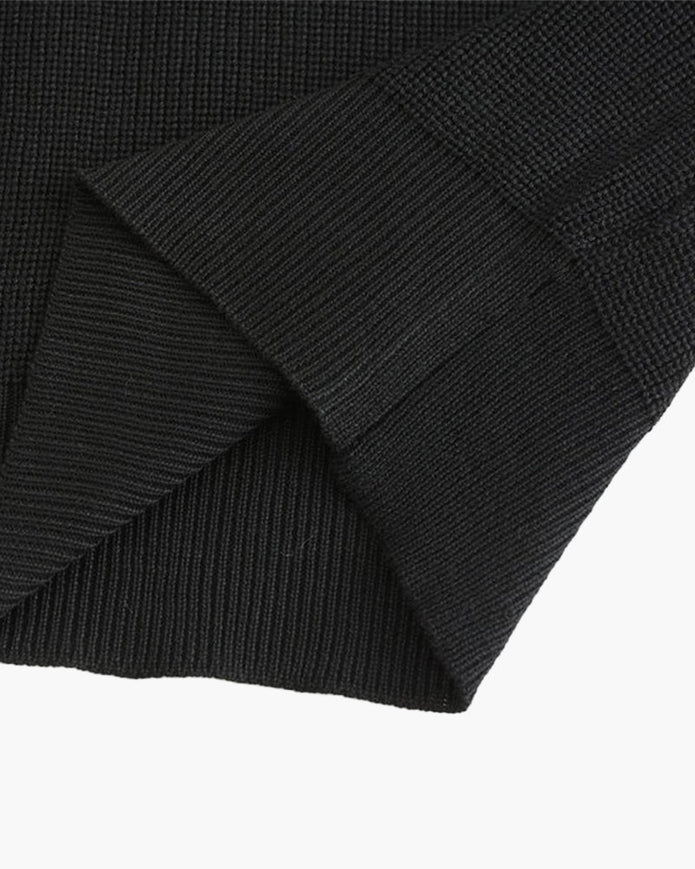 Sweter Cesare z zamkiem do połowy