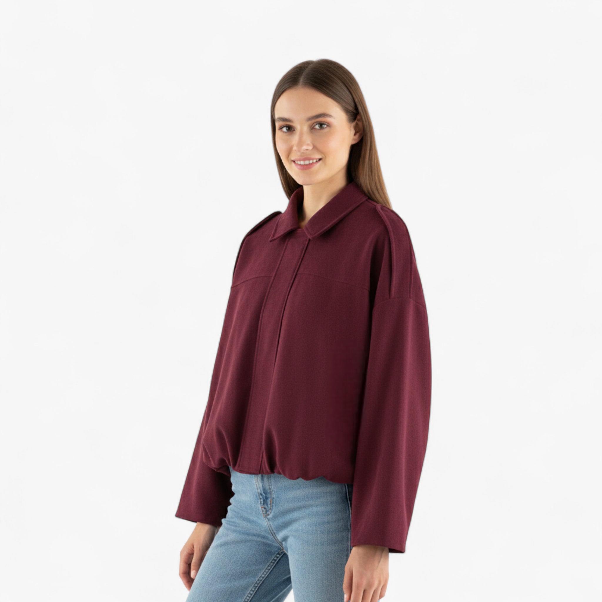 Maja | Damska Bomberka Zamszowa