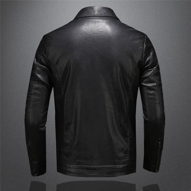 Męska skórzana kurtka Men Jackets Warschau Fashion
