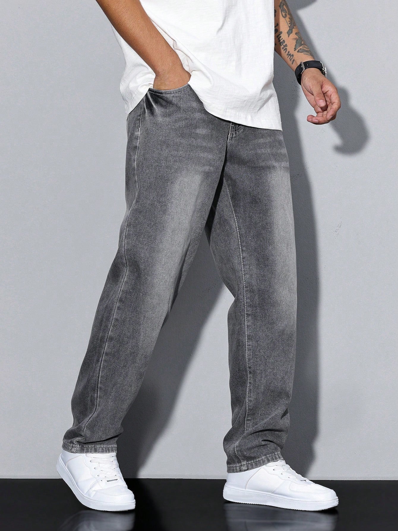 MAVINO | Męskie Oversized Dżinsy jeans men Warschau Fashion