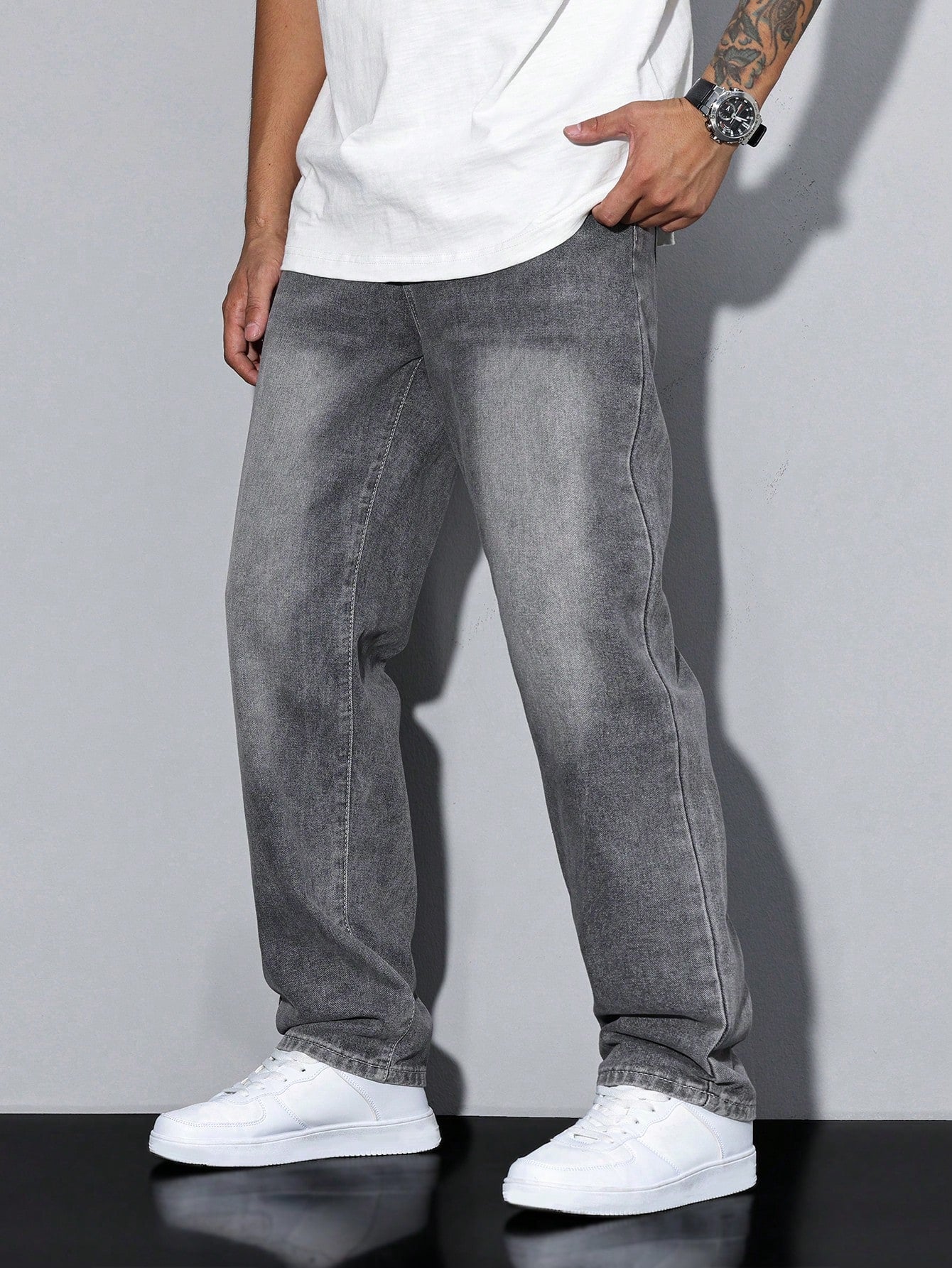 MAVINO | Męskie Oversized Dżinsy jeans men Warschau Fashion