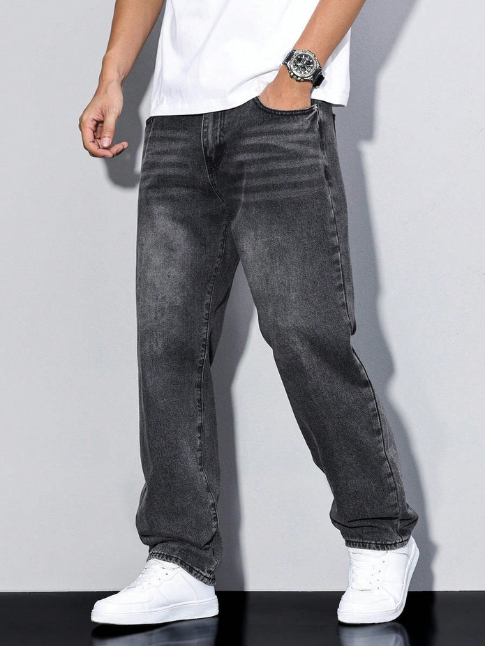 MAVINO | Męskie Oversized Dżinsy jeans men Warschau Fashion Kolor 1 XS