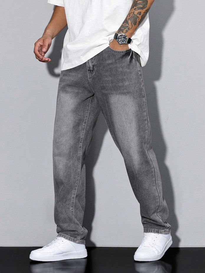 MAVINO | Męskie Oversized Dżinsy jeans men Warschau Fashion Kolor 2 XS