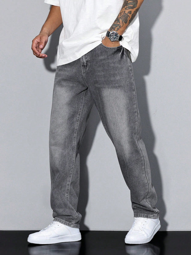 MAVINO | Męskie Oversized Dżinsy jeans men Warschau Fashion Kolor 2 XS