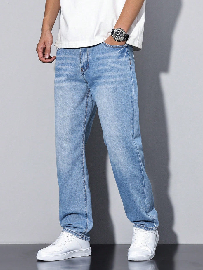 MAVINO | Męskie Oversized Dżinsy jeans men Warschau Fashion Kolor 5 XS