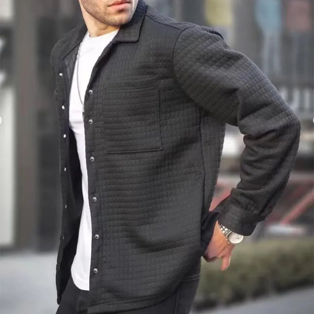 Davy | Stylowa Męska Kamizelka Warschau Fashion Czarny S