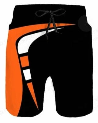 WW | Męskie kąpielówki z motywem sportowym Moto