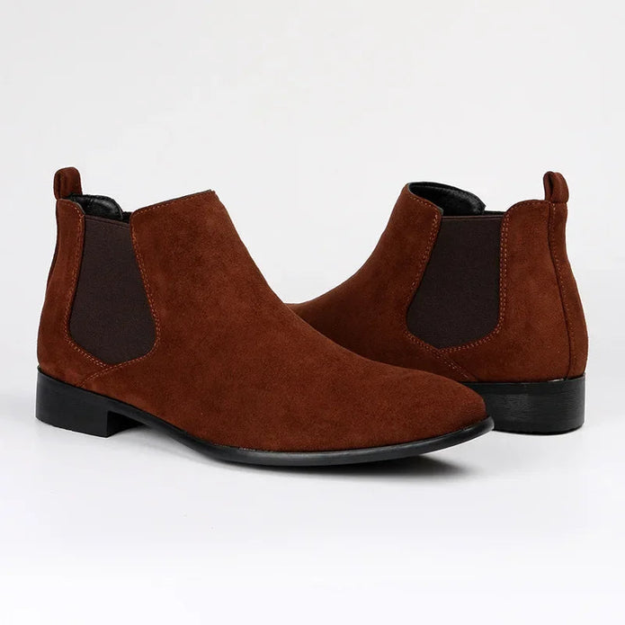 Eleganckie męskie botki Chelsea