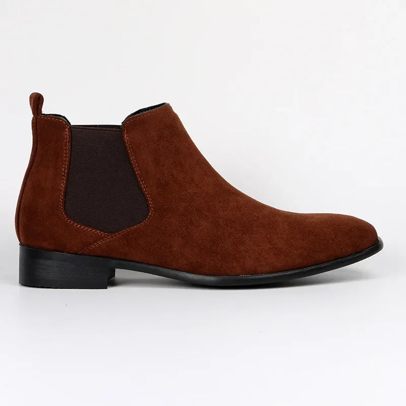 Eleganckie męskie botki Chelsea