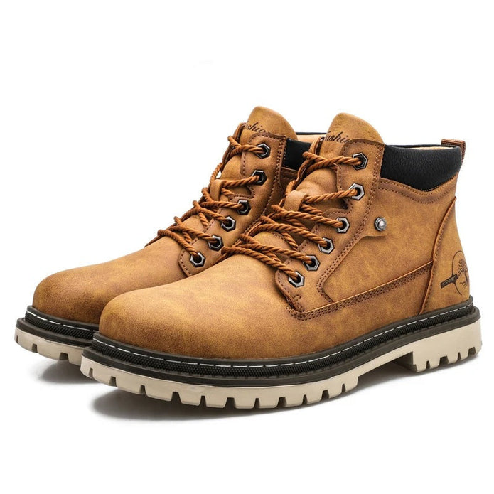 Stylowe sznurowane buty męskie na co dzień