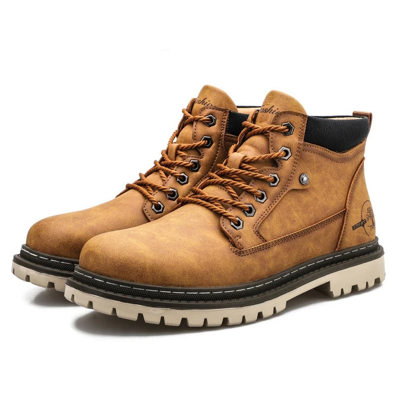 Stylowe sznurowane buty męskie na co dzień