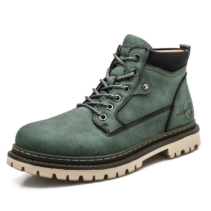 Stylowe sznurowane buty męskie na co dzień