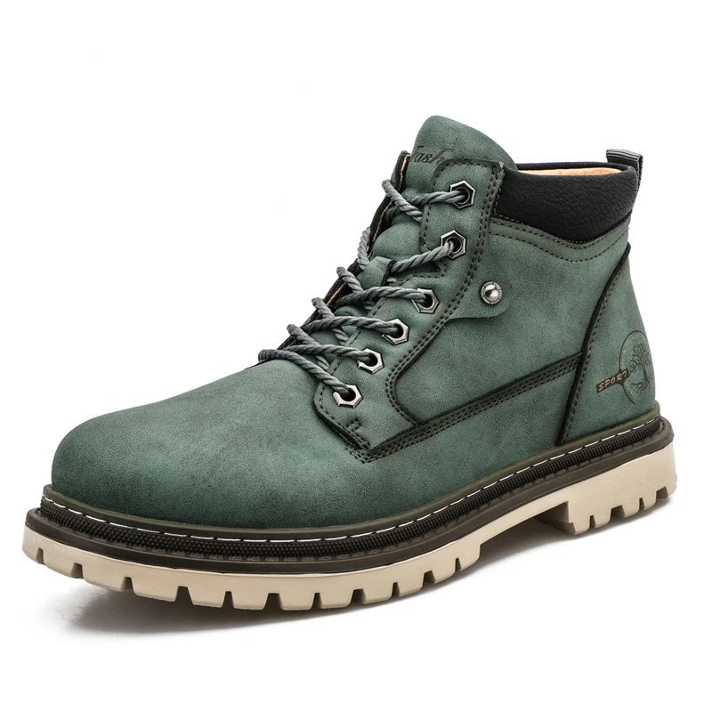 Stylowe sznurowane buty męskie na co dzień