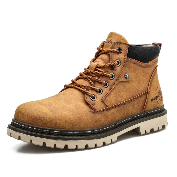 Stylowe sznurowane buty męskie na co dzień