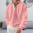 Benedikt | Męski Sweter Men Sweaters Warschau Fashion Różowy M
