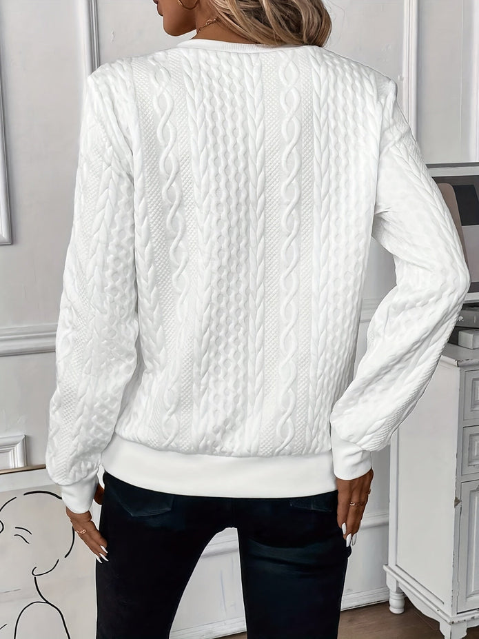 Alegría | Elegancki Sweter Sweater Warschau Fashion