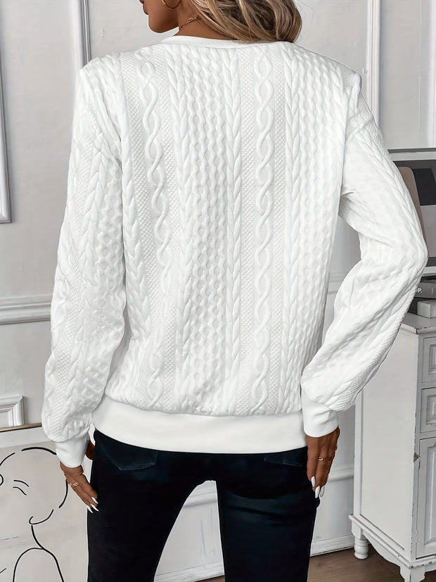 Alegría | Elegancki Sweter Sweater Warschau Fashion