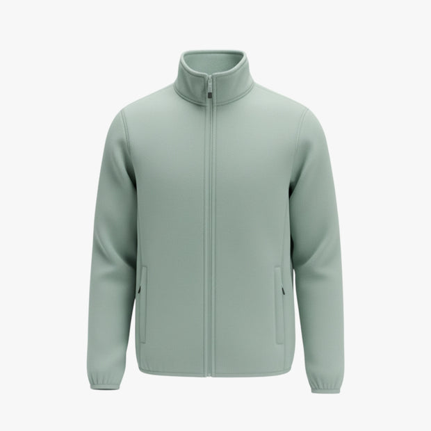 Danuta | Damska bluza polarowa Kurtki i płaszcze damskie Warschau Fashion Zielony S