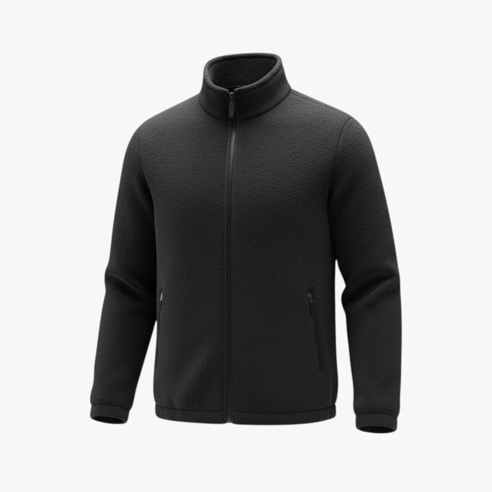 Danuta | Damska bluza polarowa Kurtki i płaszcze damskie Warschau Fashion Czarny S