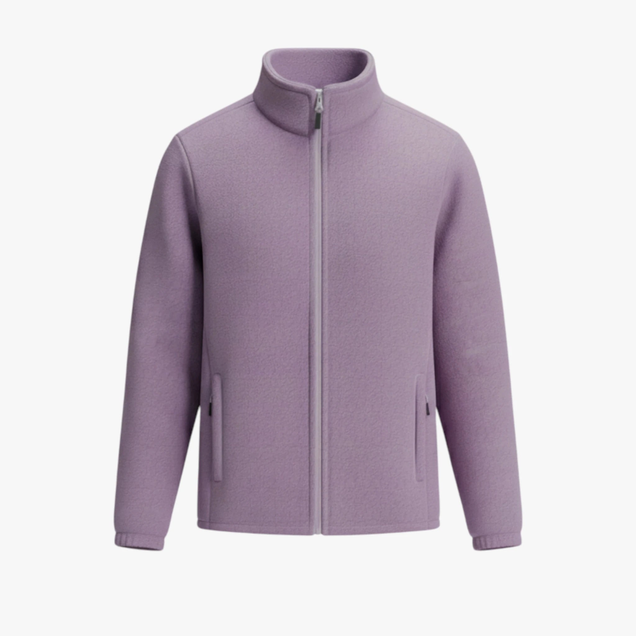 Danuta | Damska bluza polarowa Kurtki i płaszcze damskie Warschau Fashion Fioletowy S