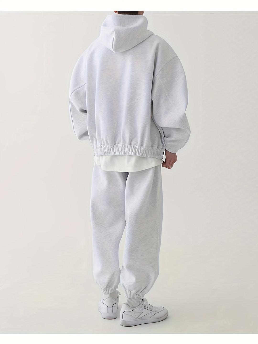 LAVEO | Męski oversized hoodie i dresy Set Warschau Fashion