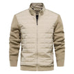 Kurtka bomberka Floris dla mężczyzn Kleding en accesoires > Kleding > Buitenkleding > Jassen en jacks Warschau Fashion Beżowy M