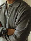 VALERO - Męski Polo Sweter